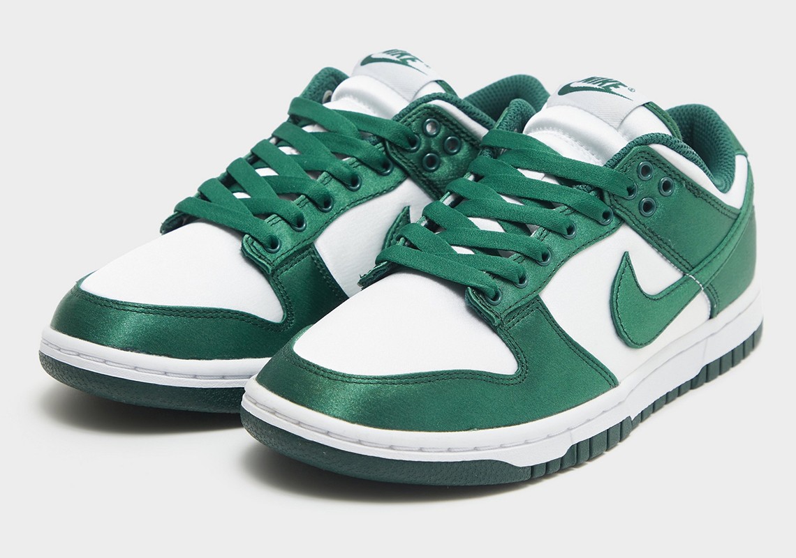 Nike Dunk Low Satin  这材质真的帅！全新 Nike Dunk Low 官图曝光！