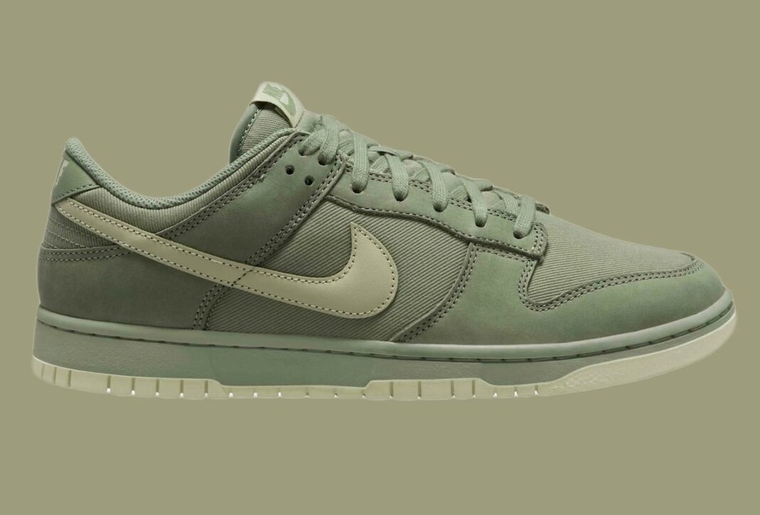 Nike，Dunk，FB8895-300，Oil Green  复古气质拉满！全新 Nike Dunk Low 曝光！