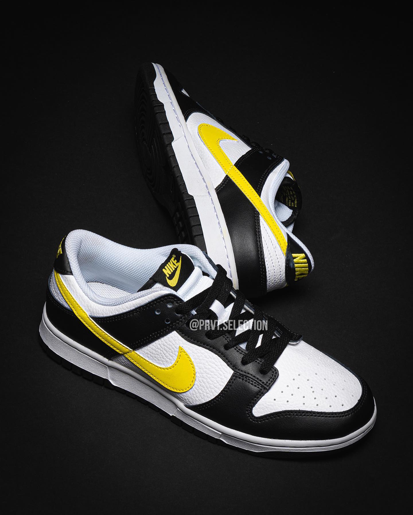 Nike Dunk Low,Black and Yellow  「黄熊猫」Dunk Low 来了！这次不会撞鞋了吧？