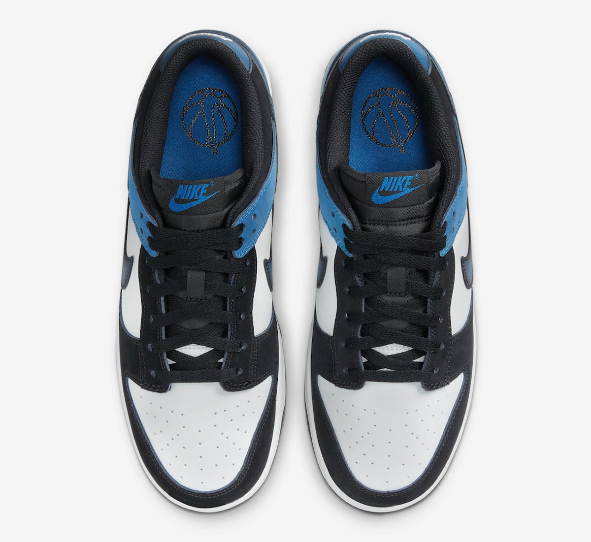 全新「黑蓝脚趾」dunk low 官图曝光!