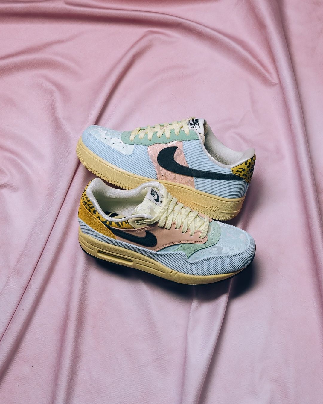 Nike,Air Max 1,Air Force 1 Low  「灯芯绒」Air Max 难得一见！最新美图曝光！