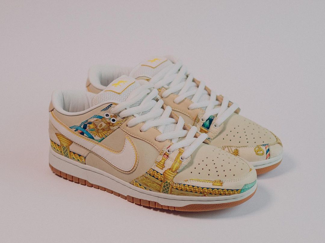 Hermès,Nike Dunk Low  爱马仕 x Dunk 原来长这样！颜值你打几分？