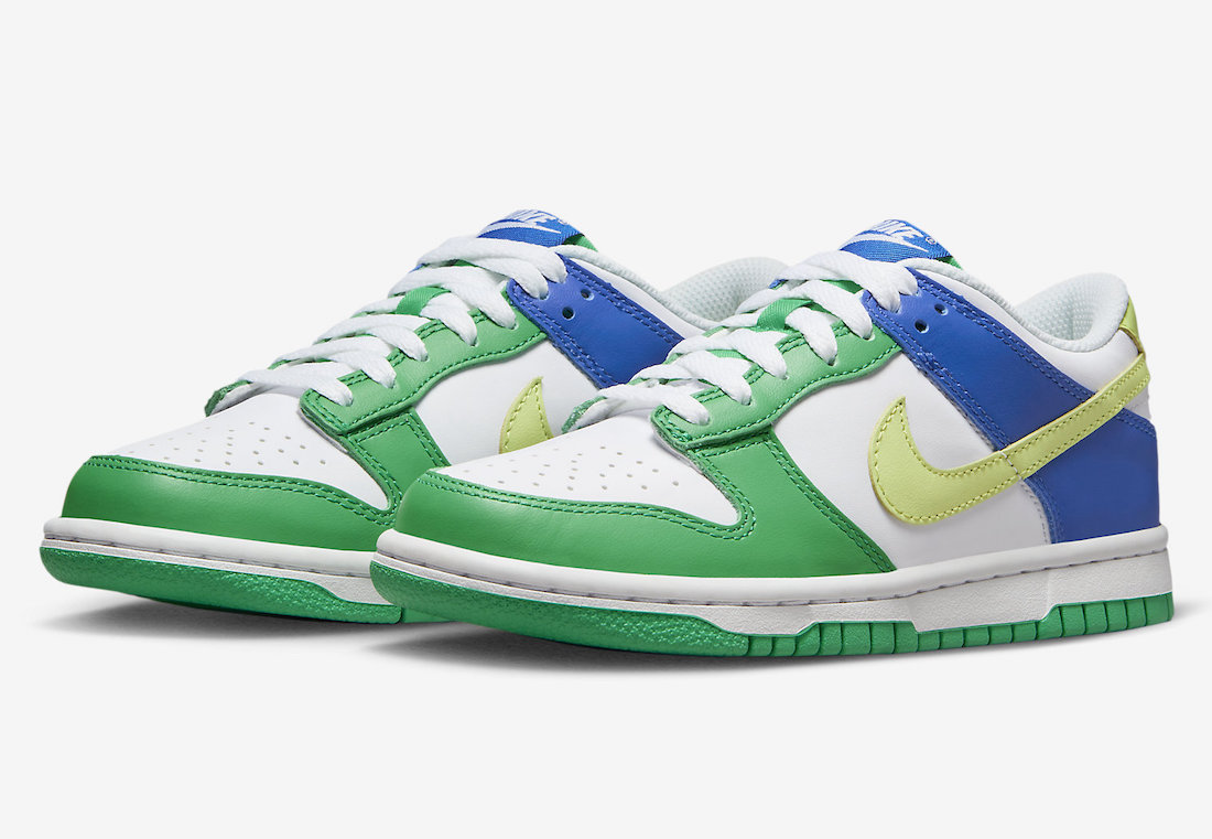 Nike Dunk Low GS,FN6973-100  休闲百搭！全新 Nike Dunk Low 官图曝光！