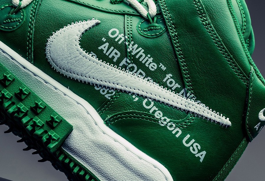 OFF-WHITE,Nike Air Force 1 Mid  OW x Nike 新鞋最新实物曝光！是你的菜吗？