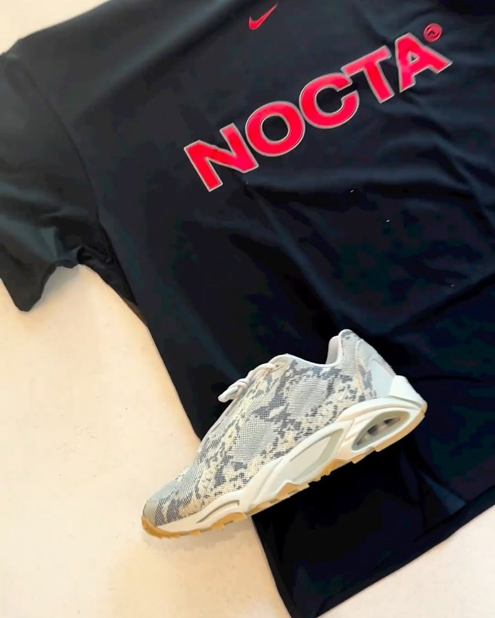 NOCTA,Nike,Hot Step Air Terra  眼镜蛇太酷了！DJ Khaled 狂晒 Drake 新联名！