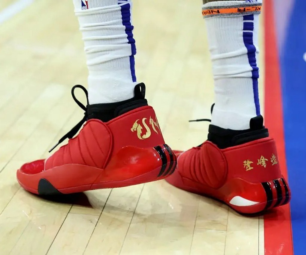 nba,詹姆斯,德罗赞,东契奇,库里,ua,nike,air  哈登上脚「中国配色」