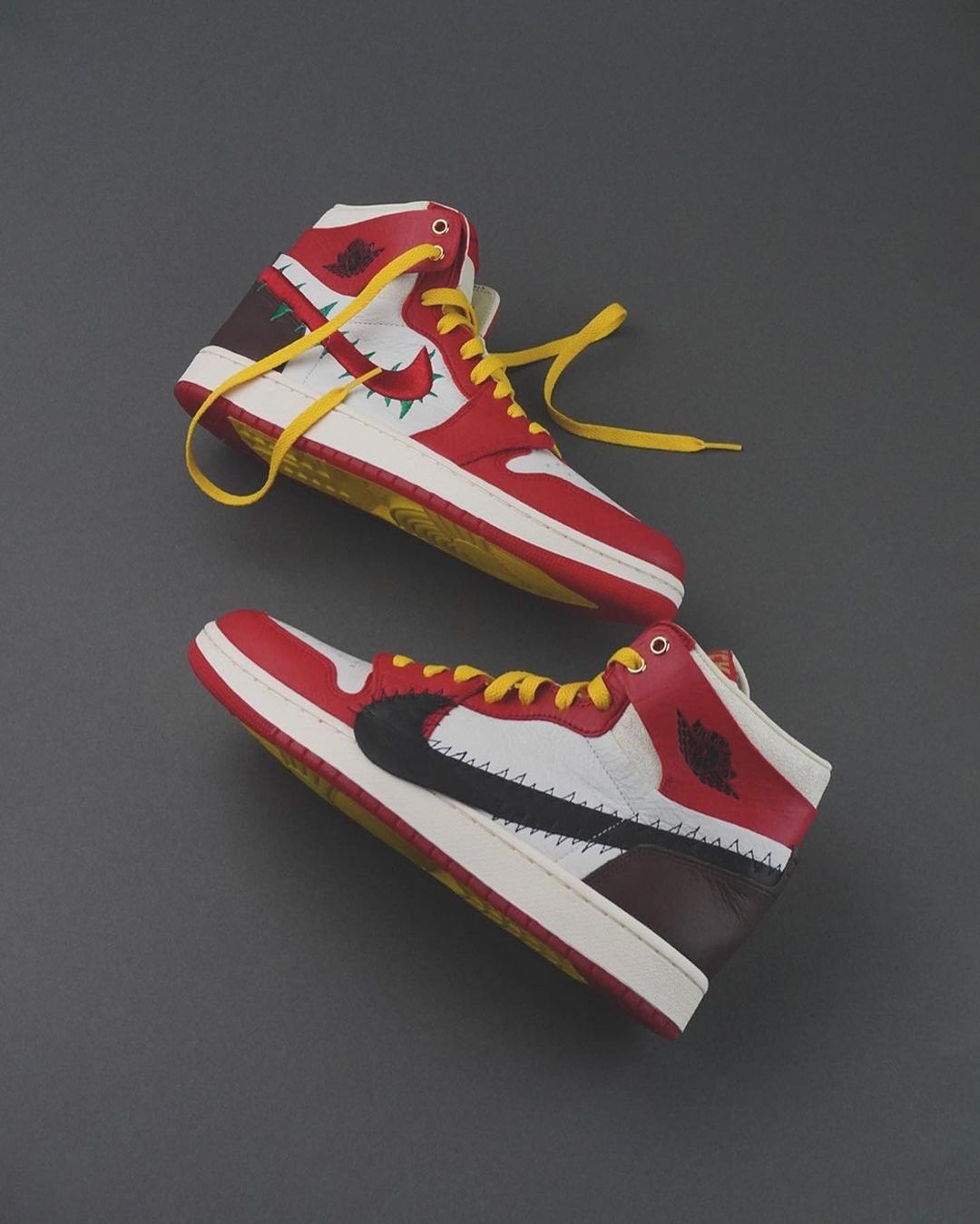「荆棘」AJ1 最新实物曝光!DJ Khaled 到手猛吸... 球鞋资讯 FLIGHTCLUB中文站|SNEAKER球鞋资讯第一站