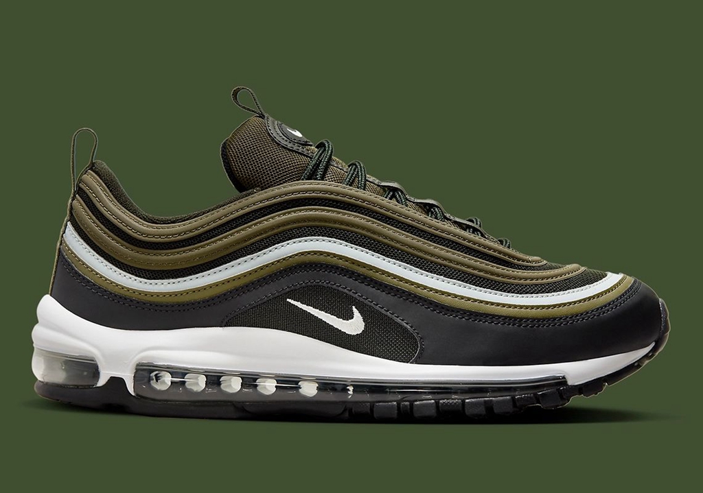Nike,Air Max 97,Olive  讨喜橄榄色装扮！Air Max 97 新配色官图曝光！