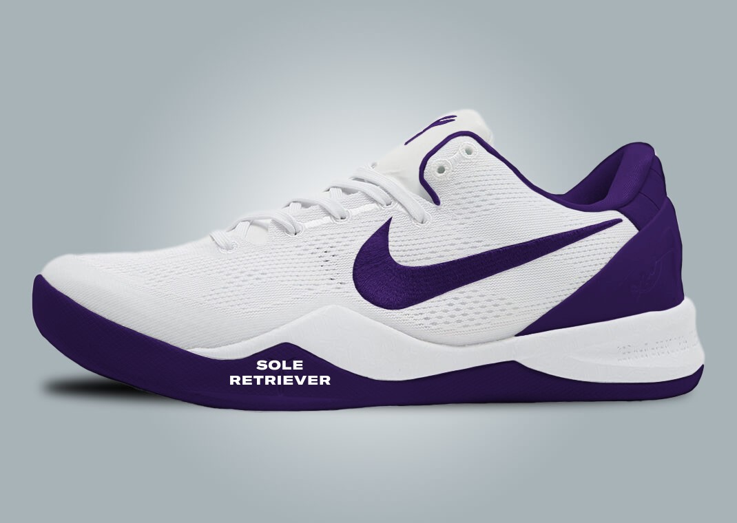 Nike,FQ3549-100,White Court Pu  明年登场！「湖人」Kobe 8 最新实物泄露！