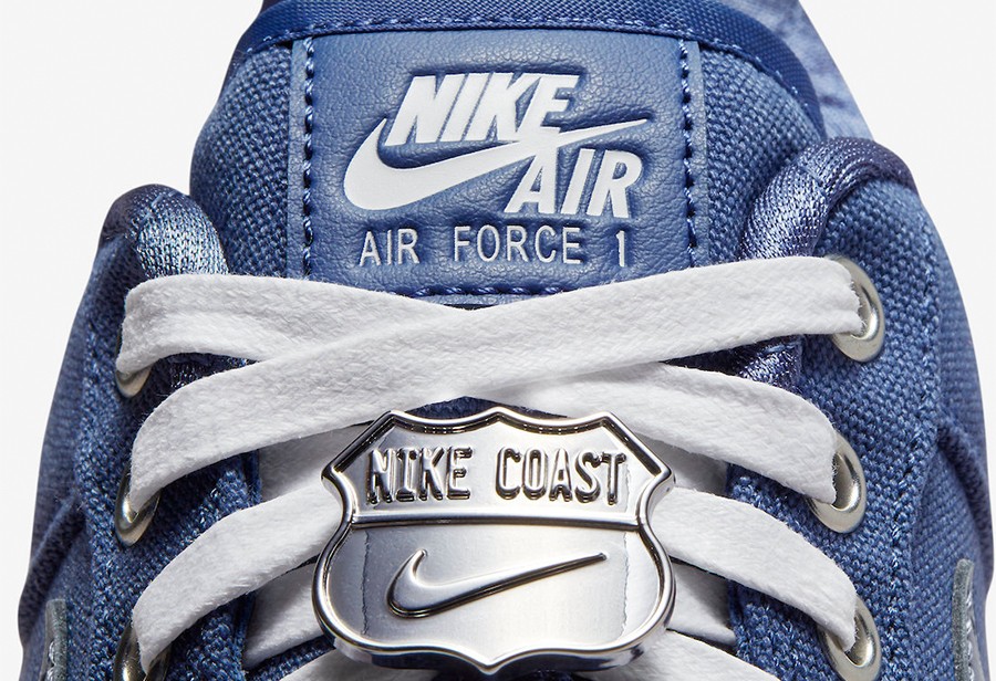 Nike Air Force 1 Low,West Coas  牛仔质感真不错！全新 Air Force 1 官图曝光！