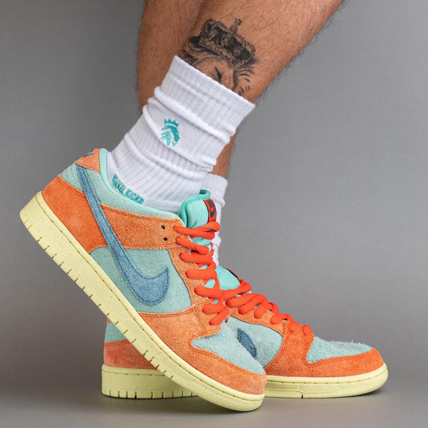 nike sb dunk low,noise aqua,dv  质感拉满!