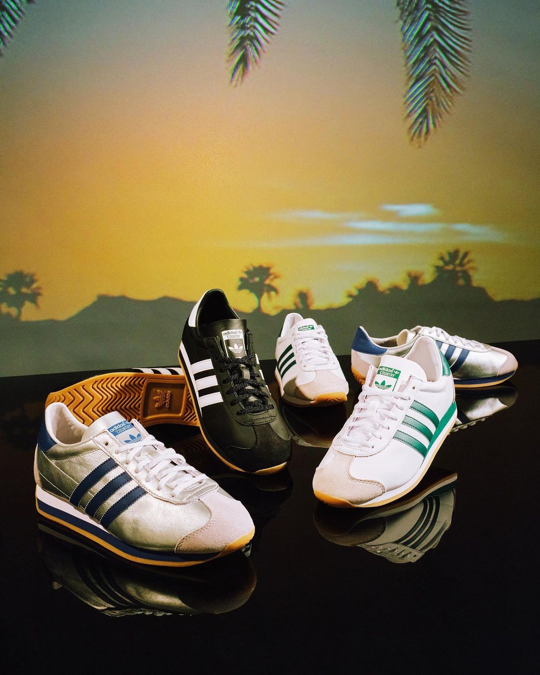 adidas Originals,COUNTRY OG,ie  三叶草「复古跑」新配色！银子弹太帅了吧！