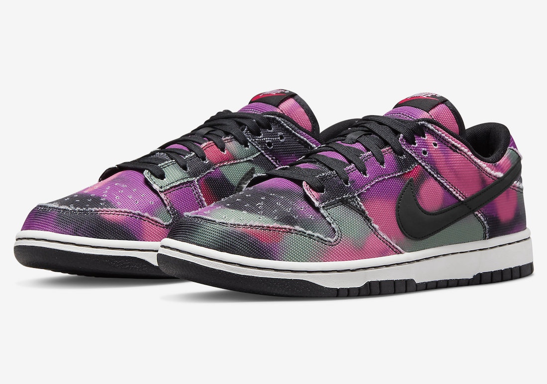 Nike，Dunk Low，DM0108-002，Graff  街头氛围感十足！「涂鸦」Nike Dunk Low 即将补货！