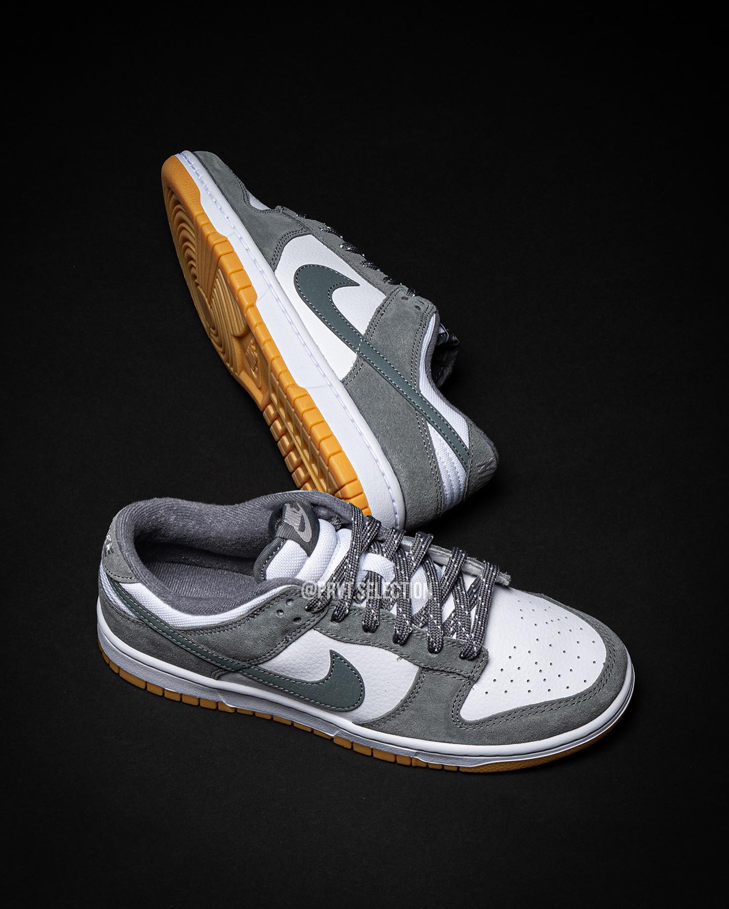 Nike,Dunk Low,FV0389-100  质感颜值双在线！全新「水泥灰」Dunk 实物曝光！