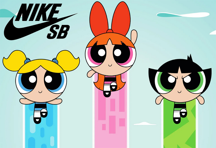 Powerpuff Girls,Nike,Dunk SB L  《飞天小女警》x Dunk SB 发售日期定了！还有隐藏配色！