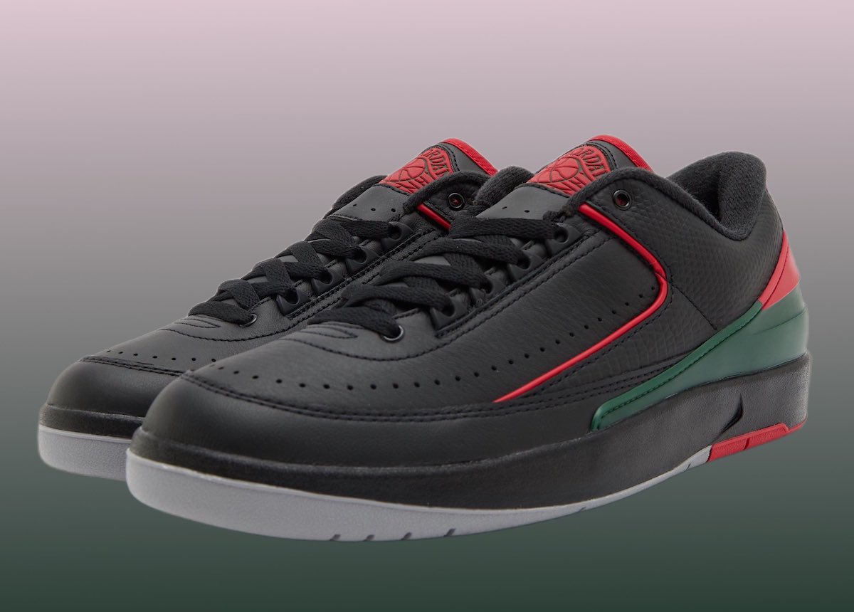 Air Jordan 2 Low,Christmas,DV9  圣诞节 AJ 提前曝光！实物图来了！