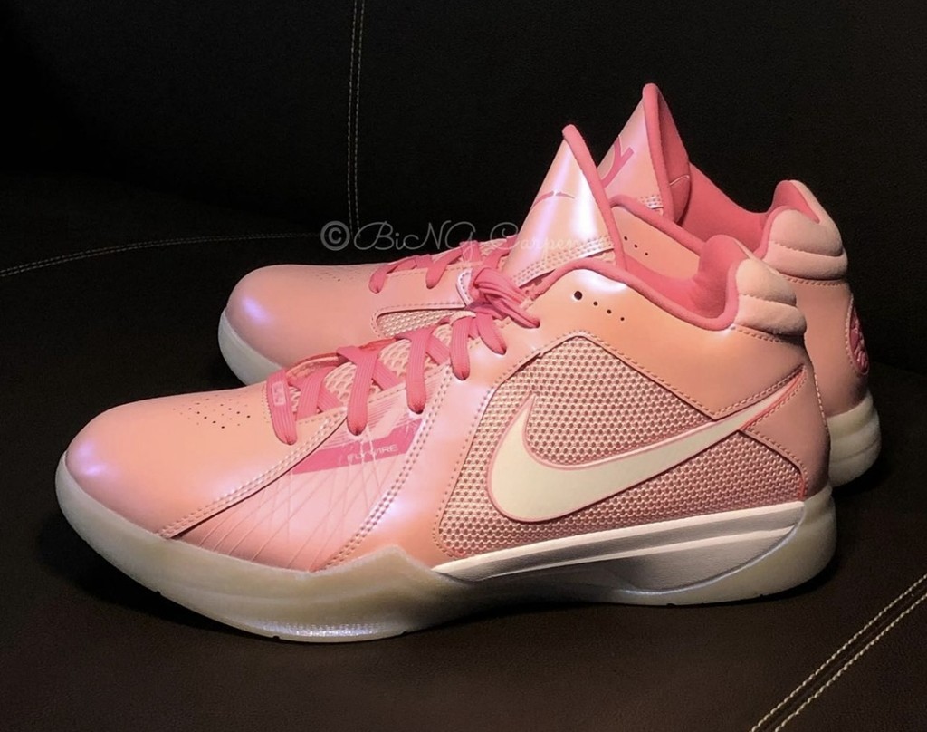 Nike,KD3,Aunt Pearl,FJ0892-600  又一双 Nike「抗乳腺癌」复刻！发售信息曝光！