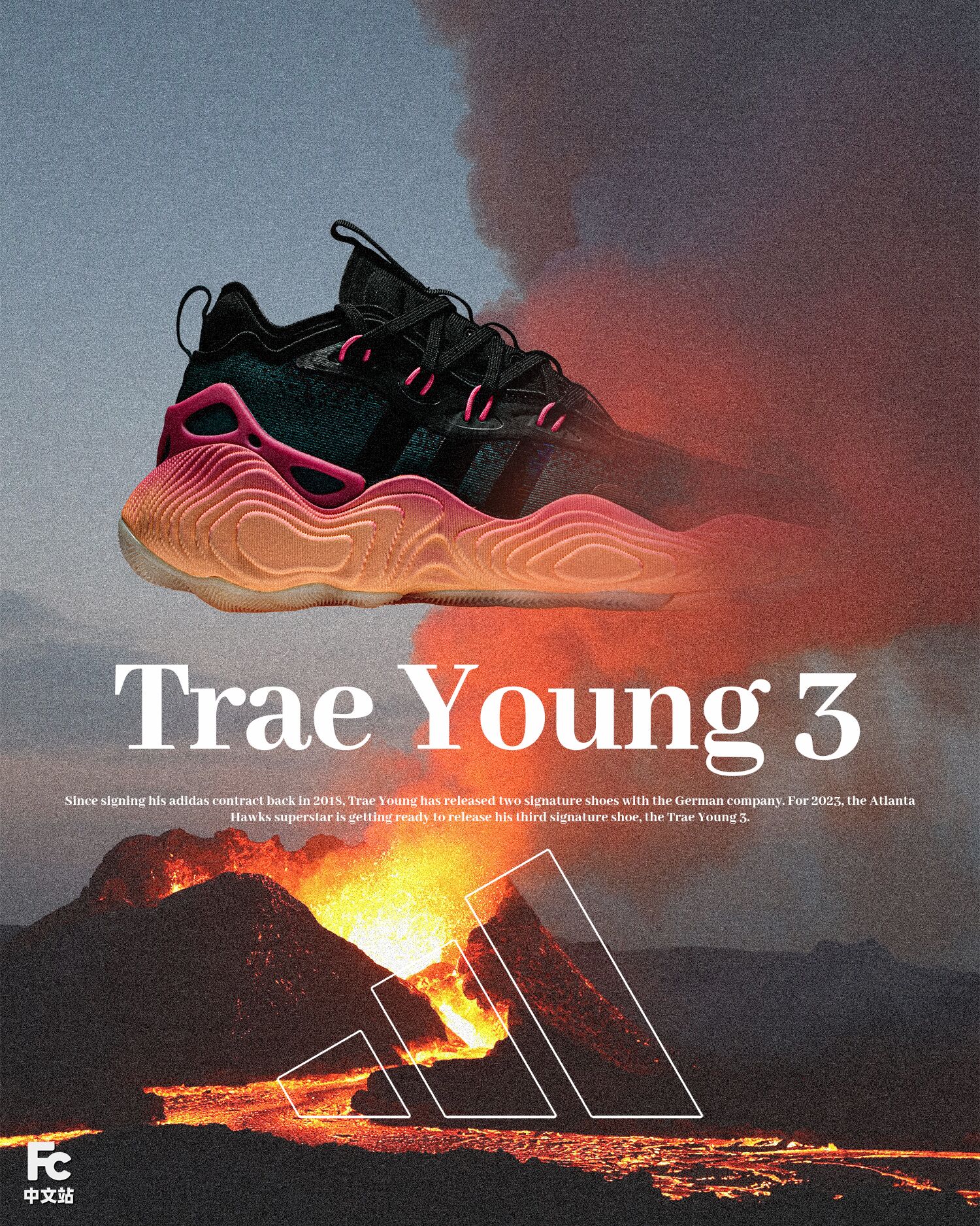 adidas,Trae Young 3  悄悄上架！又一双「球星签名鞋」开箱来了！