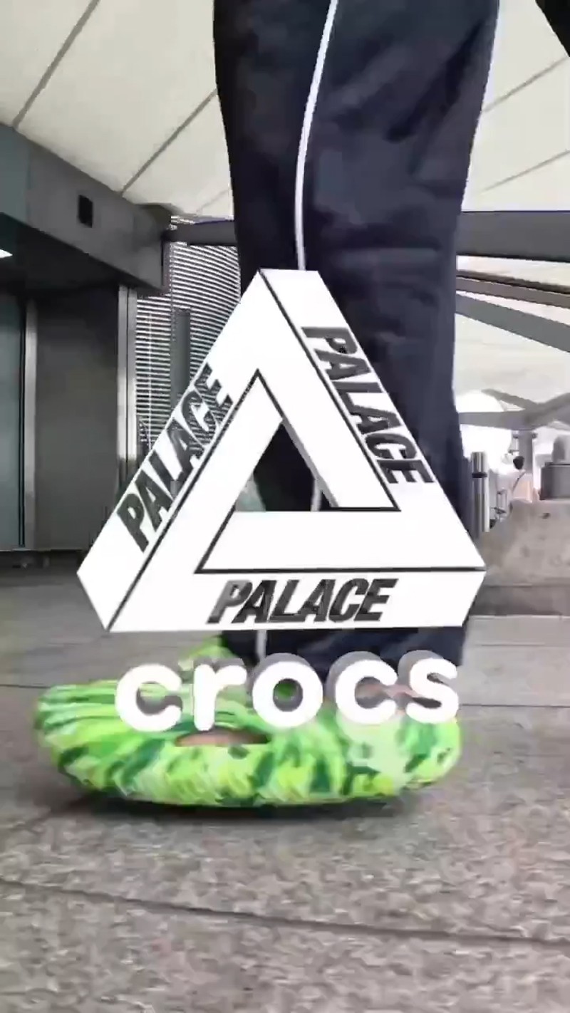 PALACE,Crocs  这颜值谁不爱！Crocs 又一重磅联名本周登场！