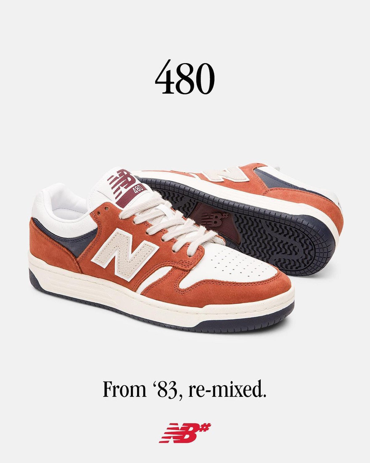 New Balance,Numeric 480  板仔新选择！New Balance 全新鞋款悄悄上架！