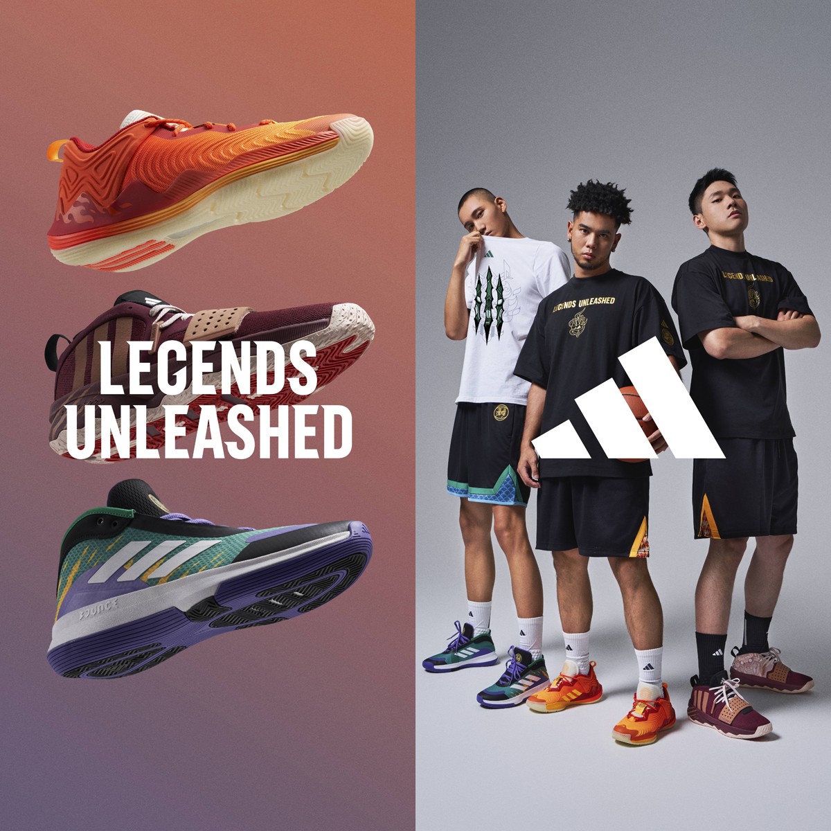 adidas Basketball,LEGENDS UNLE  这才配叫中国限定！adidas「神兽系列」悄悄登场！
