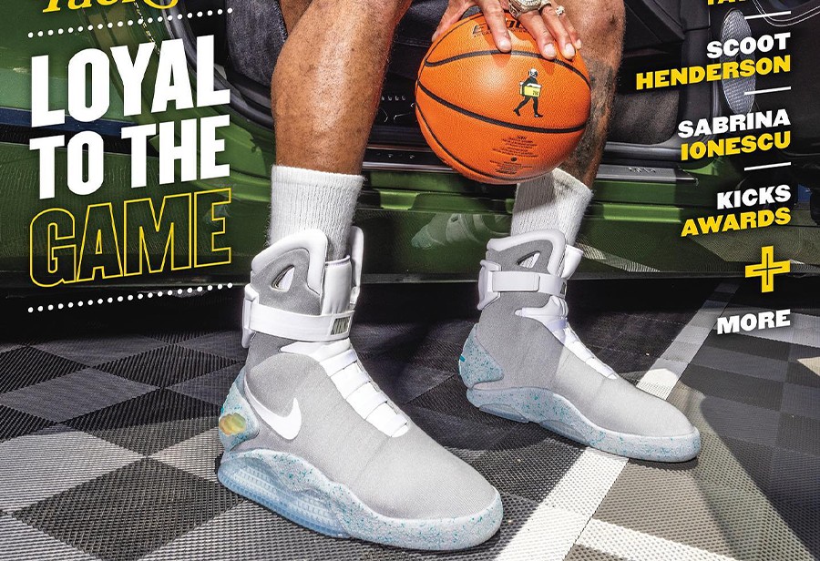PJ·塔克,Nike,Air Jordan  塔克上脚 Air Mag 拍杂志！但这还不是最奢的！