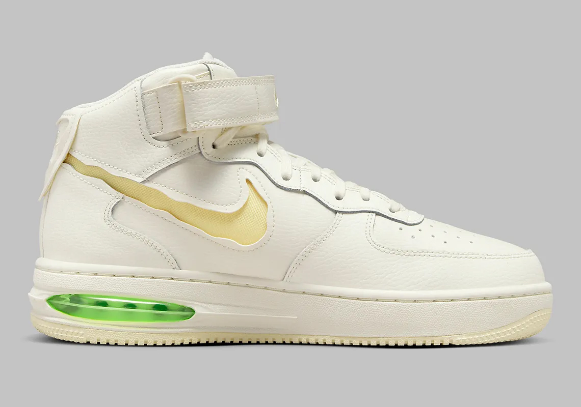 nike,air force 1 mid,air max  全掌开窗大气垫!全新 af1 有点狂!