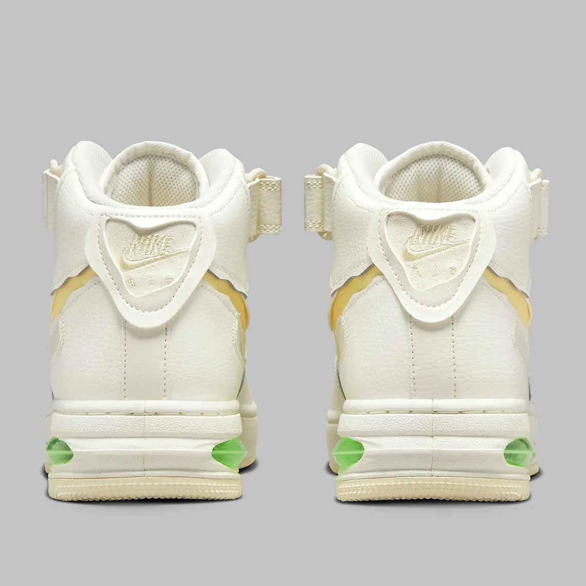 nike,air force 1 mid,air max  全掌开窗大气垫!全新 af1 有点狂!