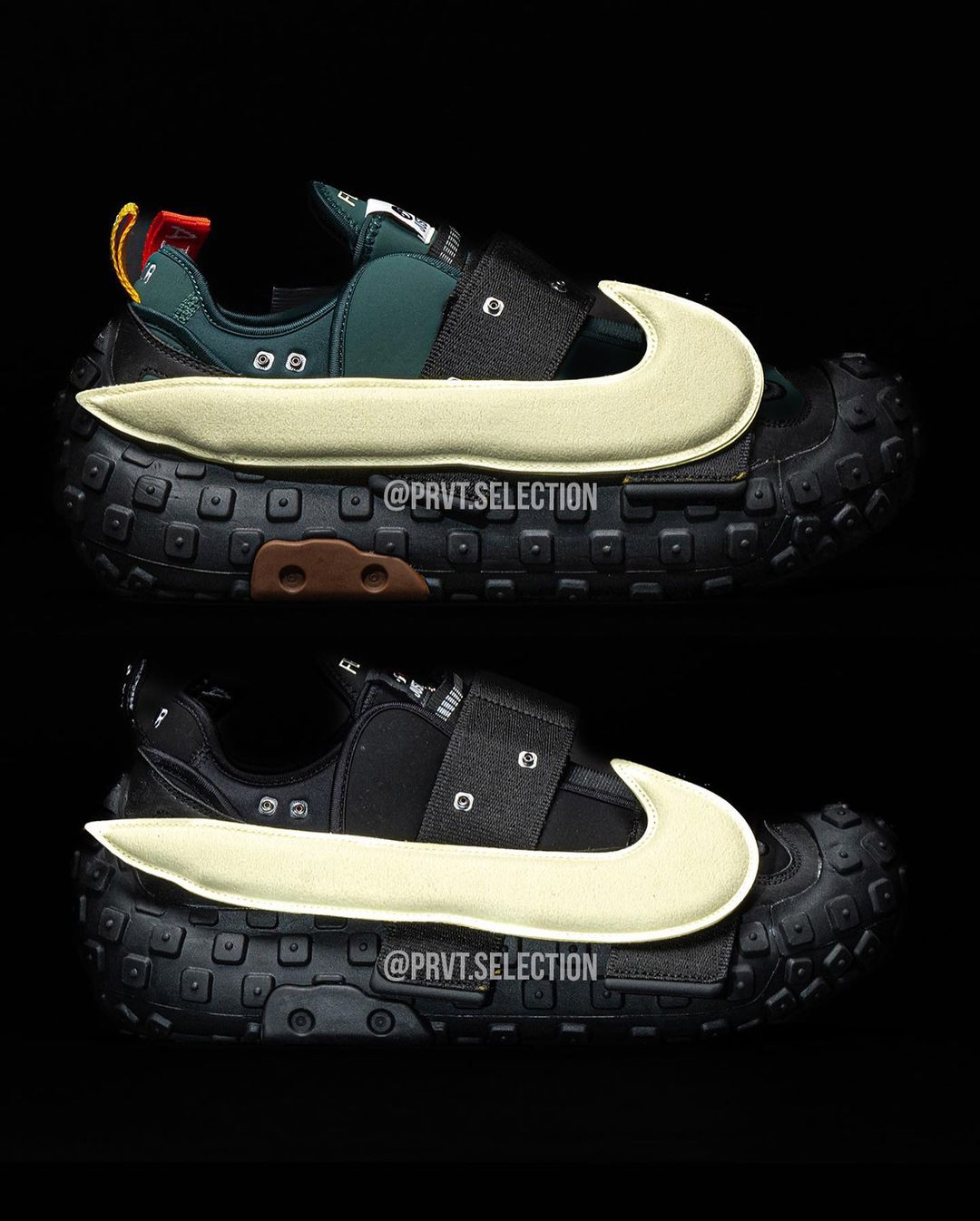 nike联名轮胎鞋实物泄露丑帅丑帅的