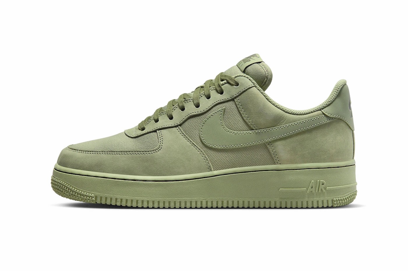 Oil Green,Premium,Air Force 1  不多见的质感！高规格 AF1 曝光！