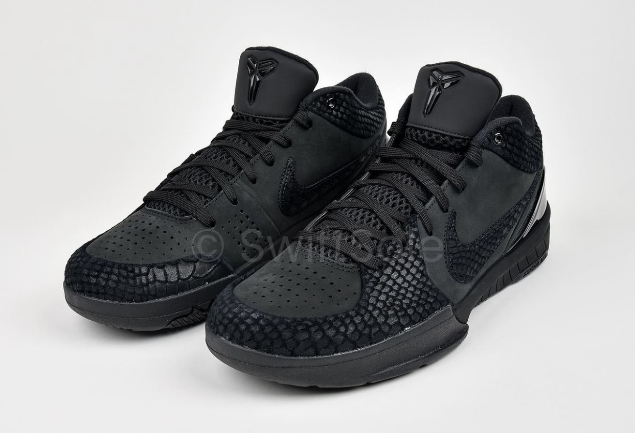 Nike Kobe 4 Protrom,Black Mamb  「黑曼巴」Kobe 4 最新实物曝光！细节全看清！