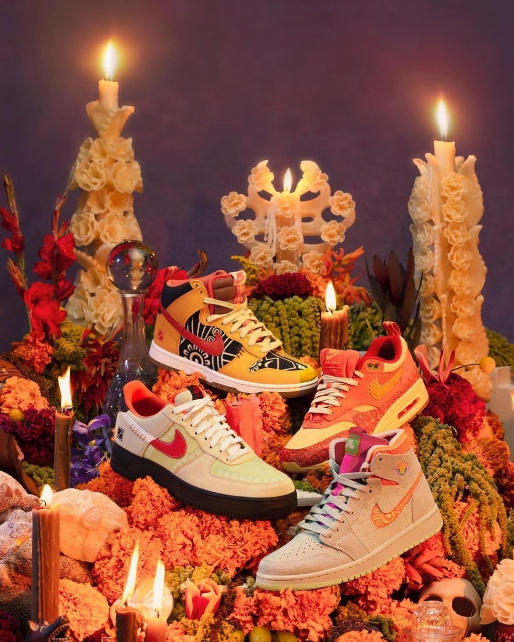 Air Jordan 1,Zoom CMFT 2,Nike,  Nike「亡灵节球鞋」全家福来了！你最爱哪双？