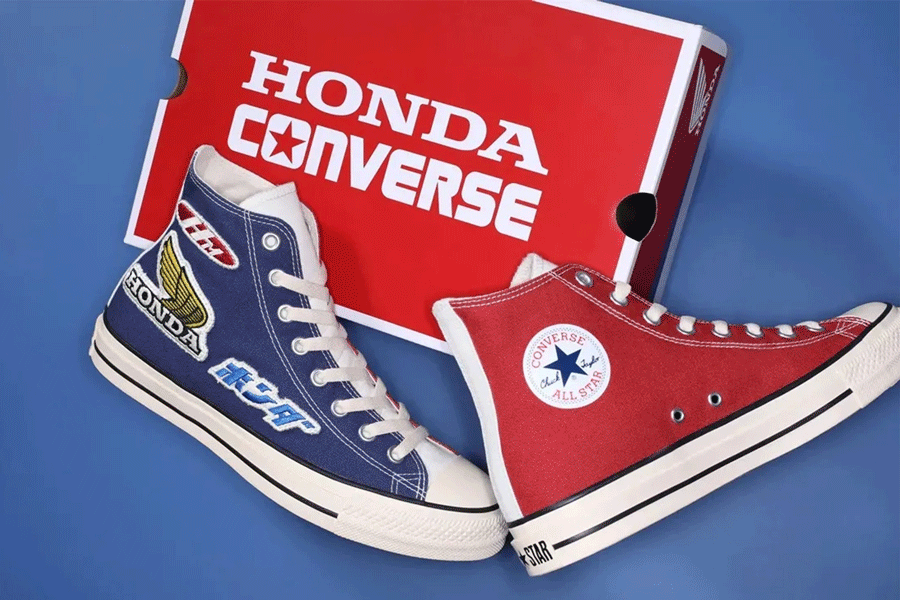 HONDA x Converse ALL STAR  HONDA x Converse 新联名明天登场！这颜值你打几分？