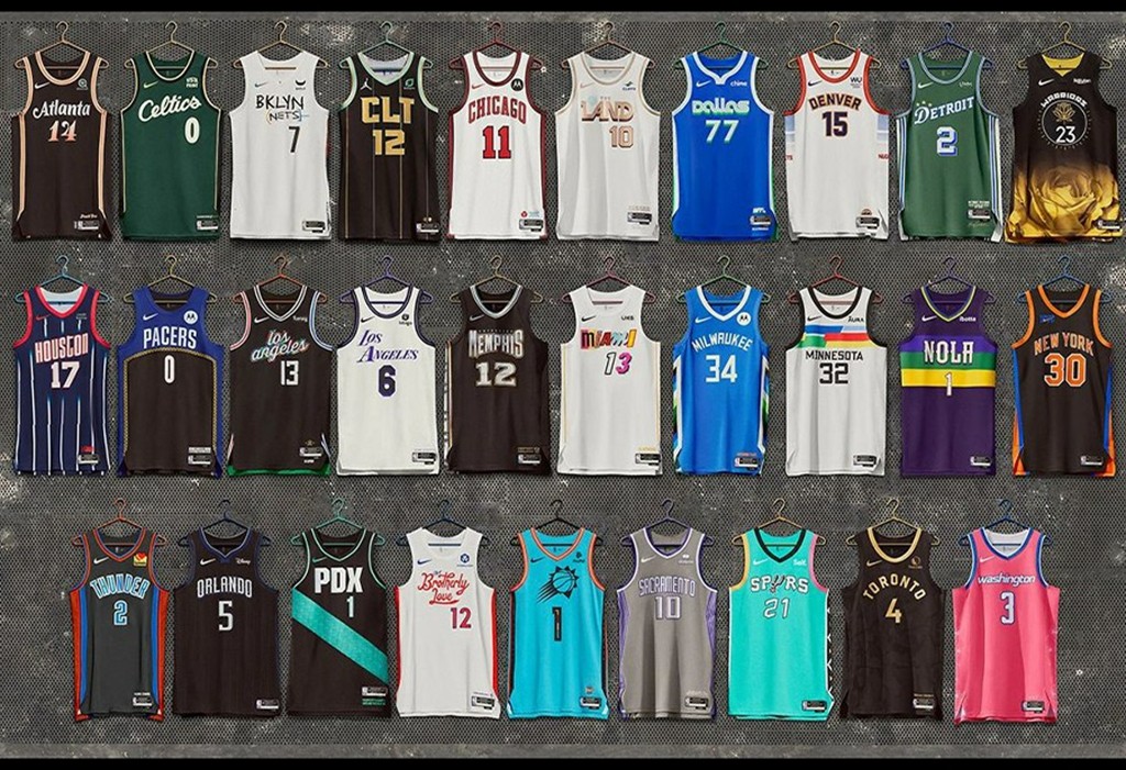NBA,球衣  新赛季 NBA「城市版球衣」发布！网友：这很难评 …