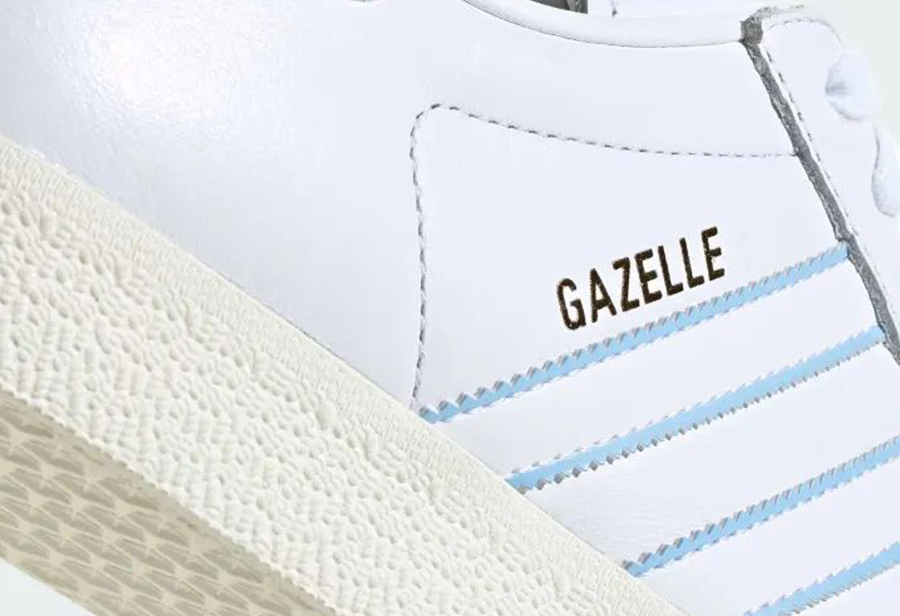 adidas Originals,Gazelle,阿根廷  三叶草「足球国家队」系列曝光！阿根廷配色美如画！
