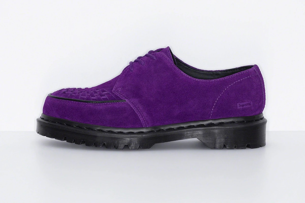 Supreme,Dr. Martens  Supreme 最新联名鞋曝光！编织鞋面有点帅！