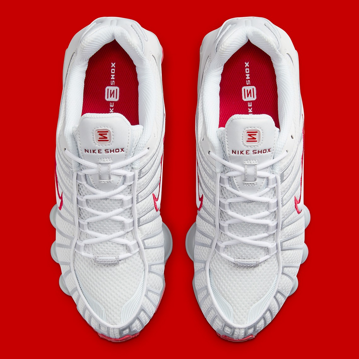 复古红白配色 全新 nike shox tl 曝光