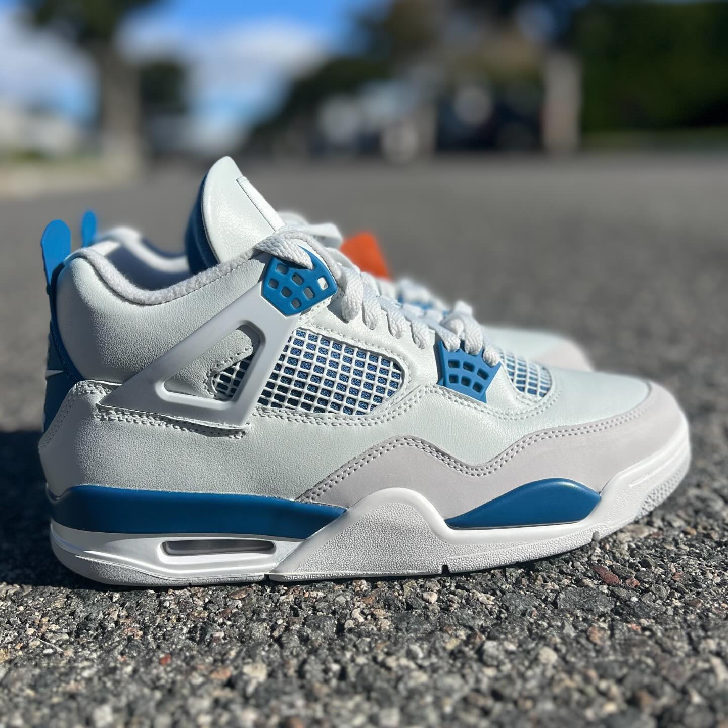 Air Jordan 4,Military Blue,FV5  「白蓝」AJ4 又有新实物！日期看仔细！