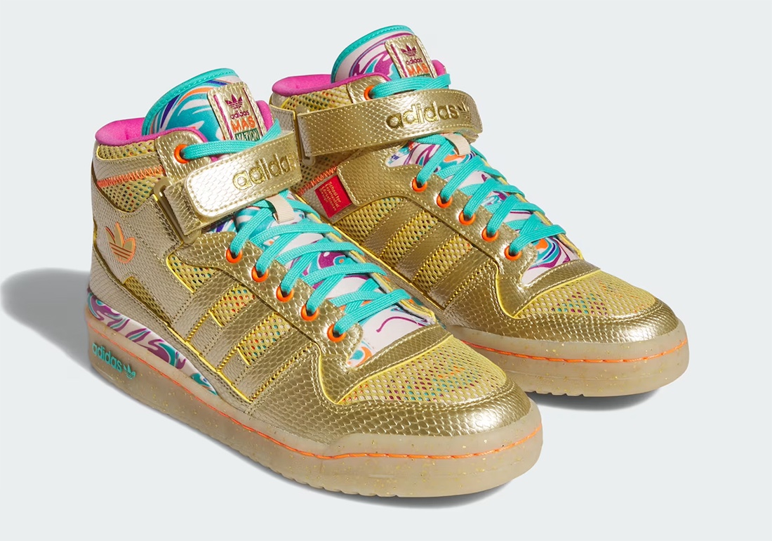 adidas Forum Mid,Carnival,ID86  金色蛇纹设计！全新 adidas Forum 曝光！