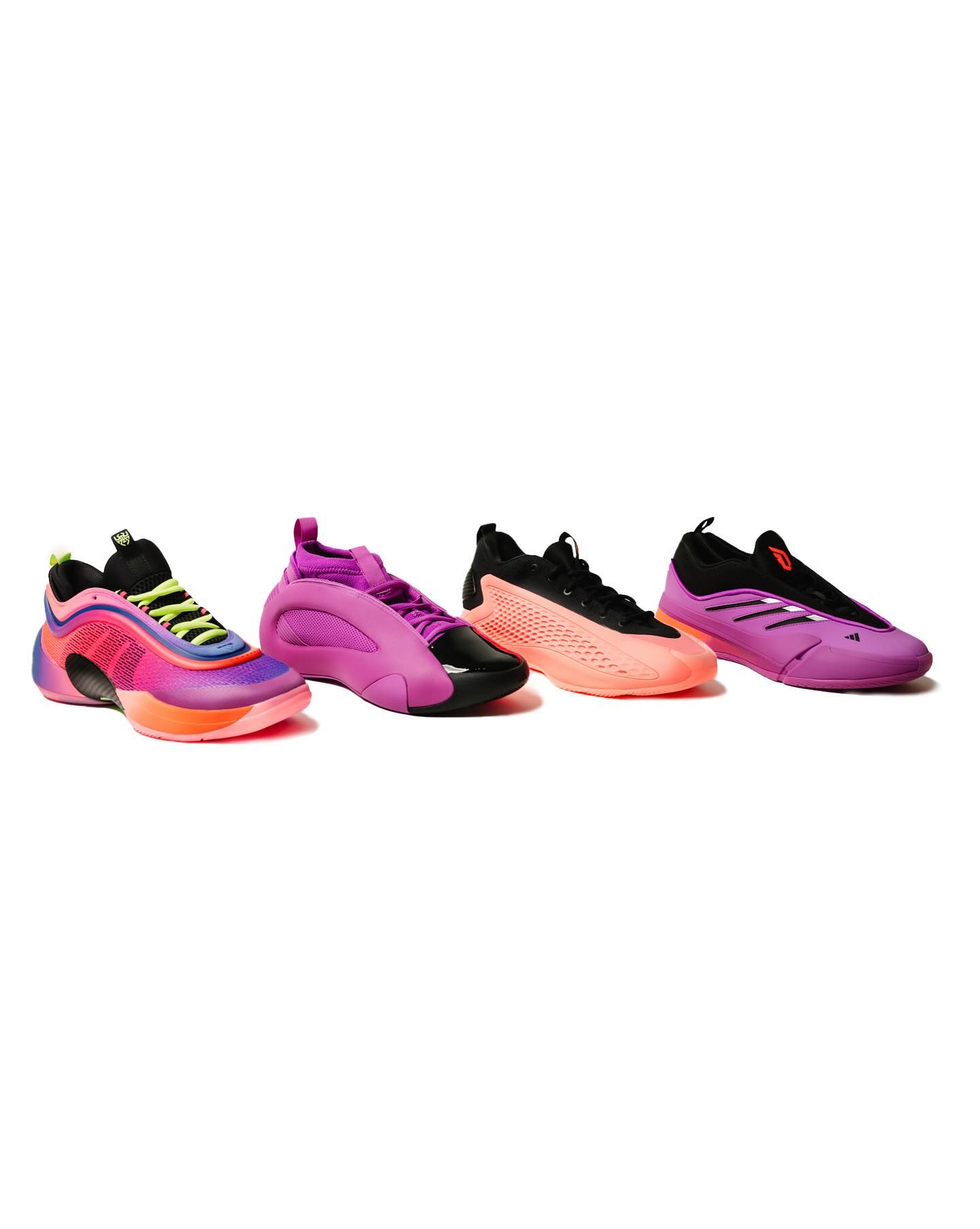 adidas,AE1 Low  「华子一代」出低帮了！阿迪发布 4 款「季后赛」战靴！
