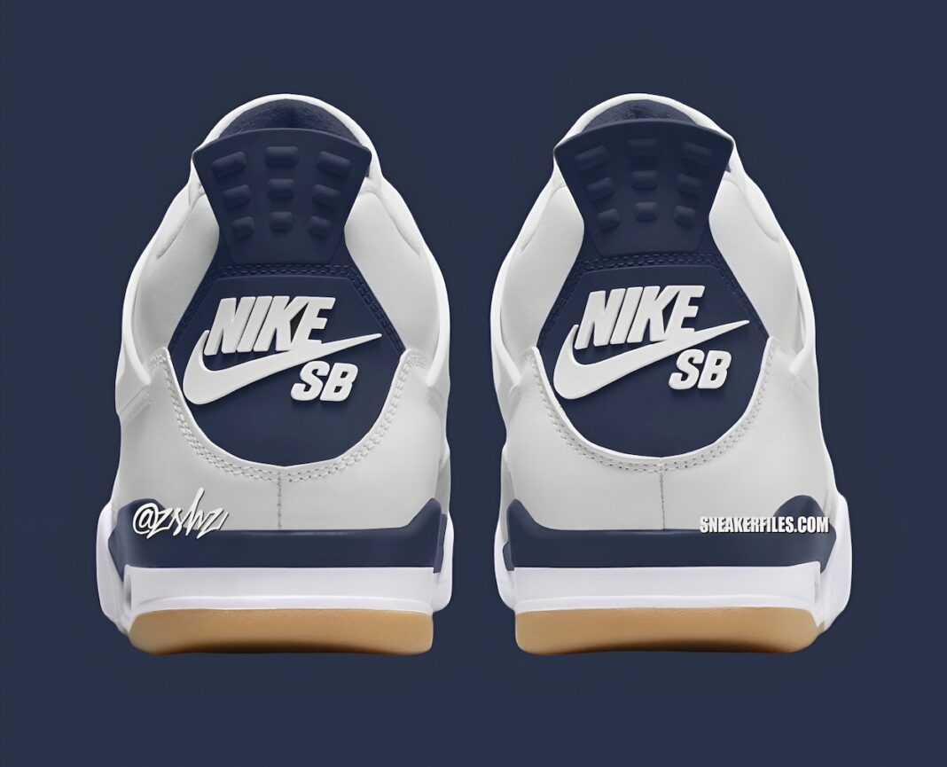 Nike SB,AJ,Air Jordan 4,Navy,D  第二款 Nike SB x AJ4 曝光！日期泄露！