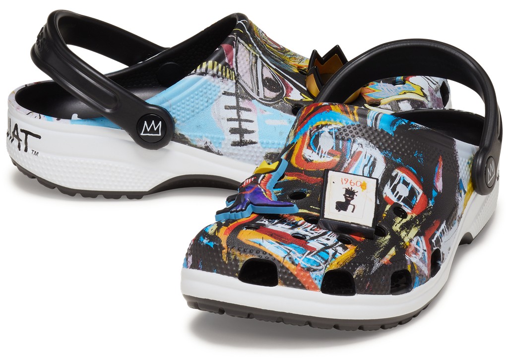 Crocs,Artestar,Basquiat,洞洞鞋  致敬街头涂鸦艺术！巴斯奎特 x Crocs 联名现已登场！