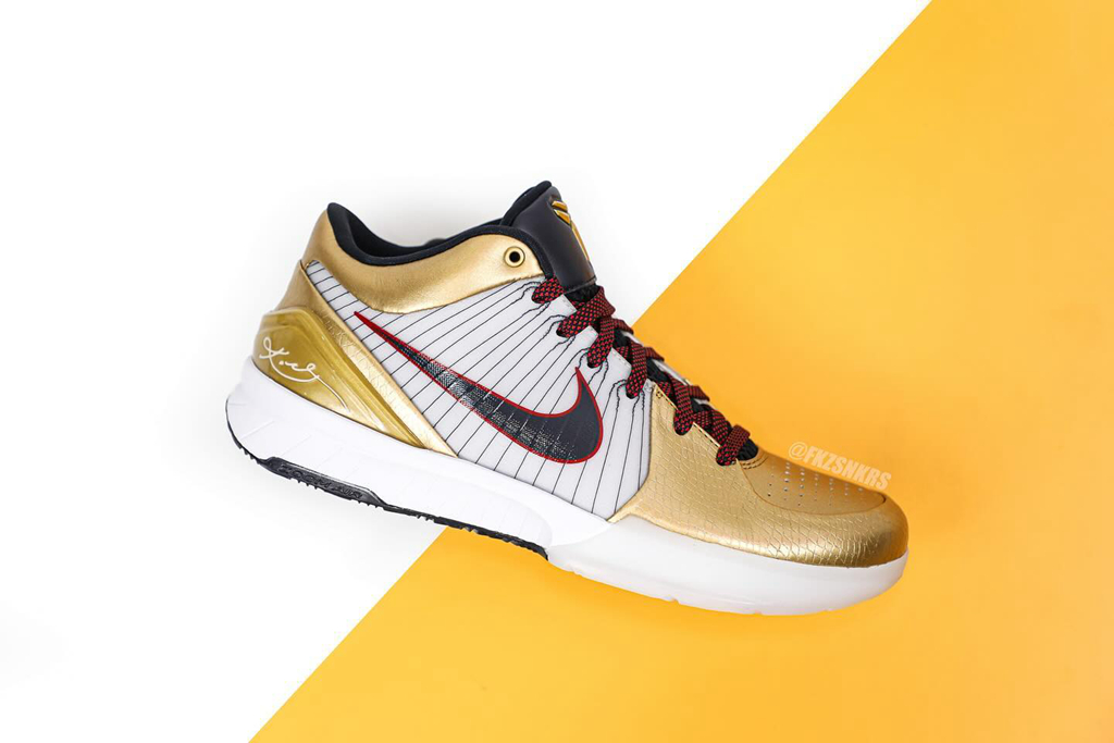 Nike,Kobe 4 Protro,Gold Medal,  今夏必入！金牌 Kobe 4 最新美图来了！