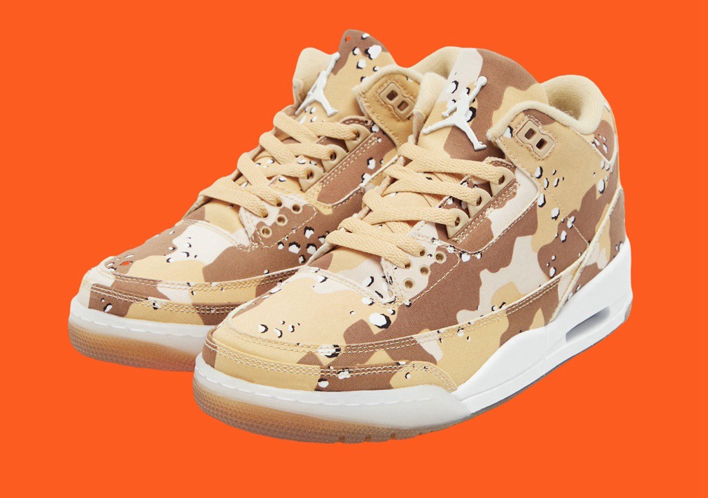 WNBA,Air Jordan 3,Desert Camo  沙漠迷彩！WNBA x AJ3 日期确定！