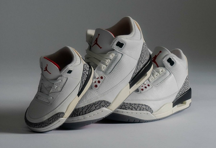 AJ3,CT8532-106,Cement Grey,Air  最佳平替？「小白水泥」AJ3 清晰实物泄露！