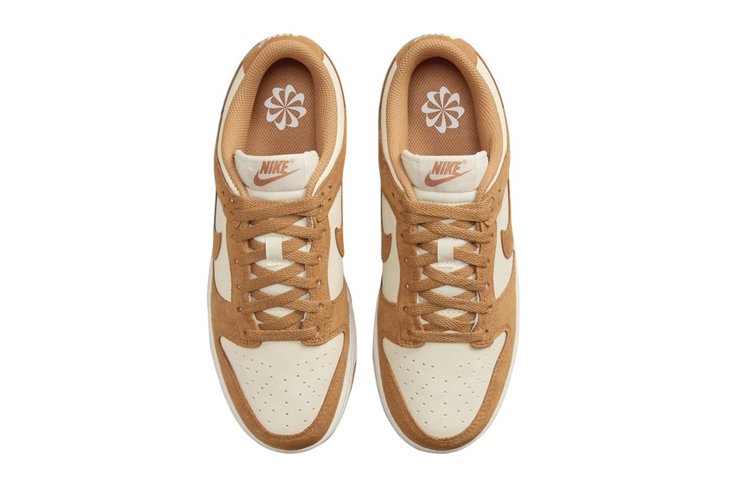 Nike,Dunk Low,Flax Suede  太适合秋天！新配色 Dunk Low 曝光！