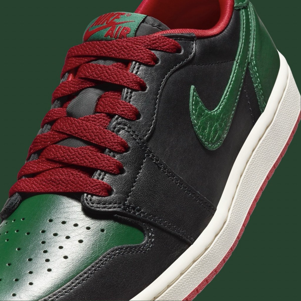 Air Jordan 1 Low,CZ0775-036  熟悉的 Gucci 配色！这双 AJ1 你打几分？