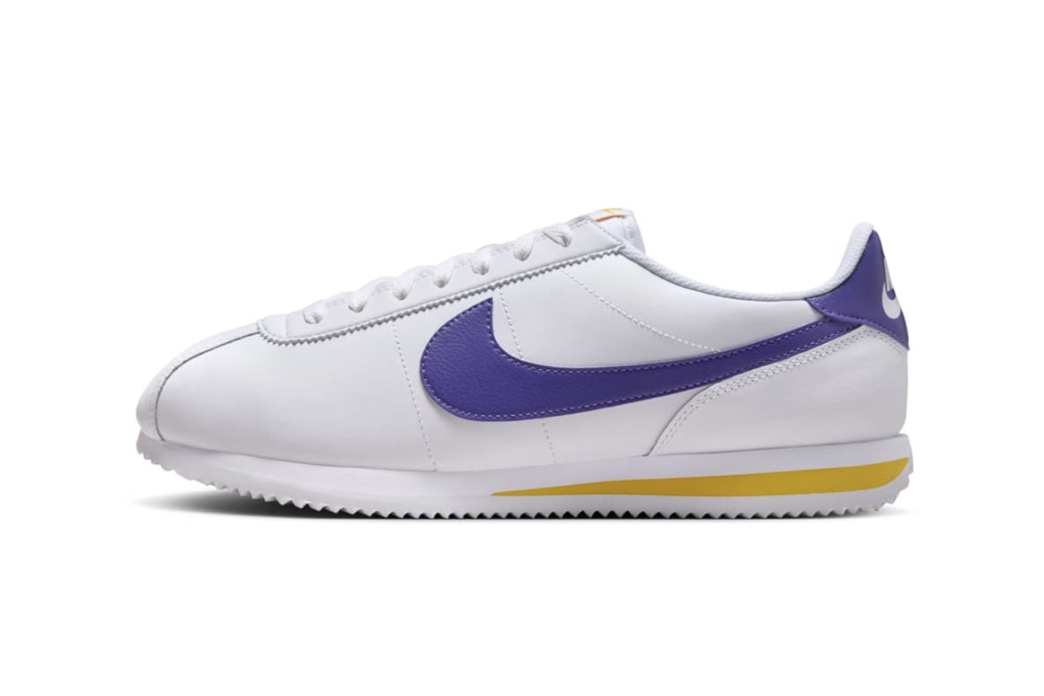 DM4044-106,Cortez,Nike  熟悉的紫金装扮！Nike Cortez 迎来湖人配色！