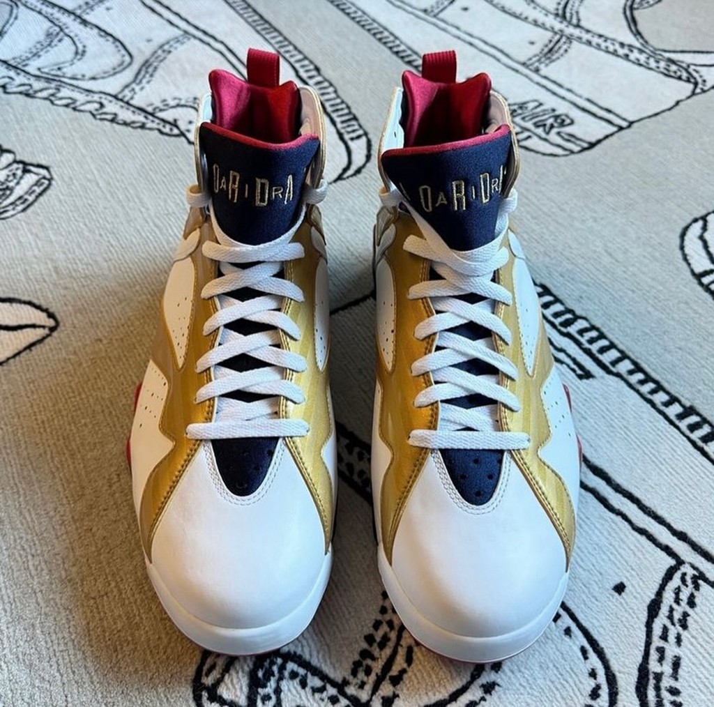 CP3,保罗,PE,Air Jordan 7  又一双「超稀有 AJ PE」公开！没想到属于他！