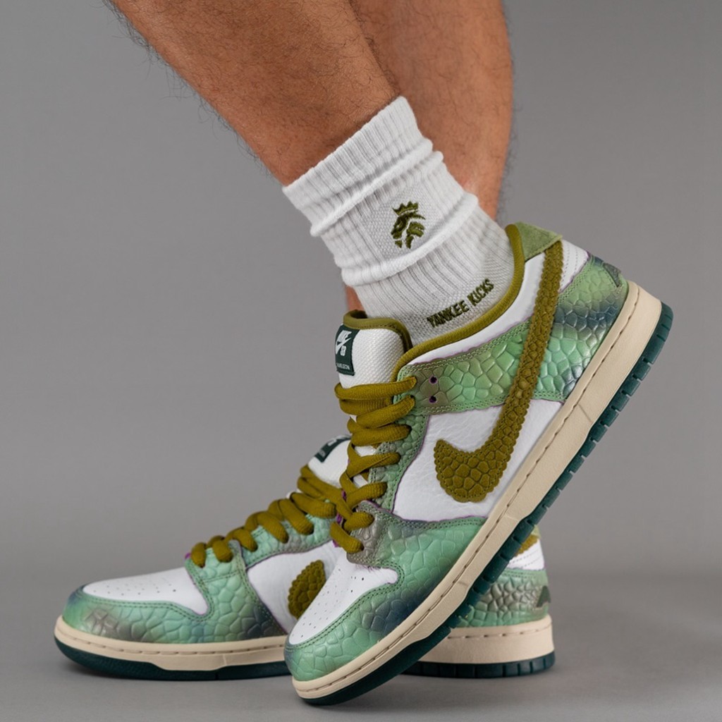 Alexis Sablone,Nike,SB Dunk Lo  「密恐 Dunk SB」实物上脚！颜值打几分？